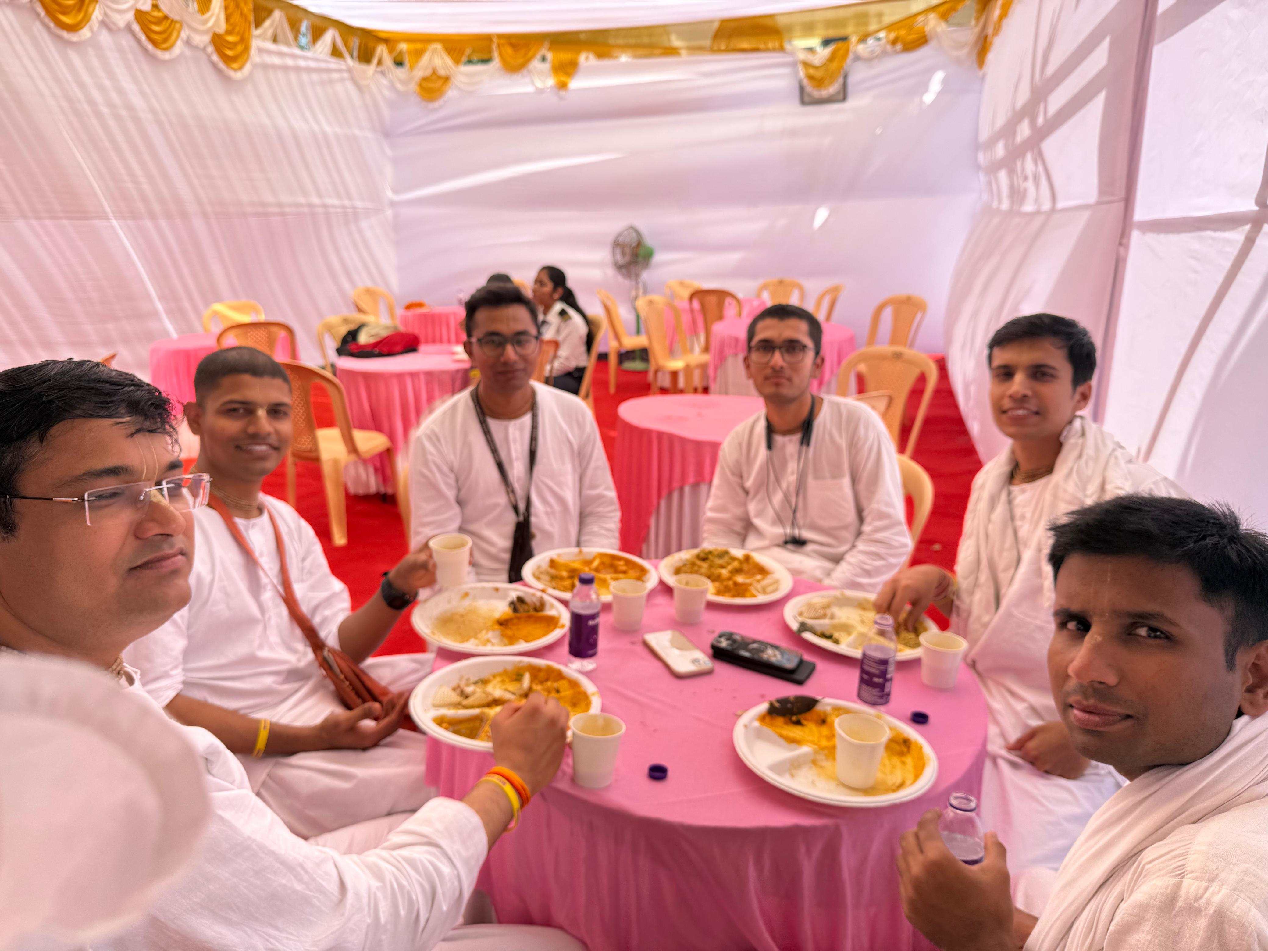 Prasadam feast